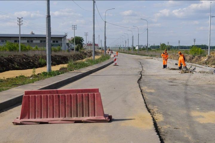 В Тамбове к осени достроят дорогу по ул. Запрудной