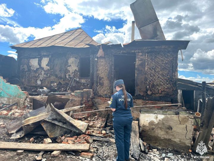 В Рассказовском районе в огне погиб пенсионер