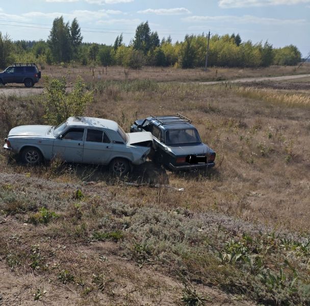 В столкновении легковушек в Тамбовской области оказались ранены два человека