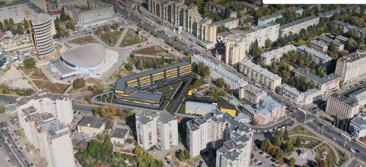 В Тамбове приняли решение о строительстве многоэтажки возле ЛДС «Кристалл»