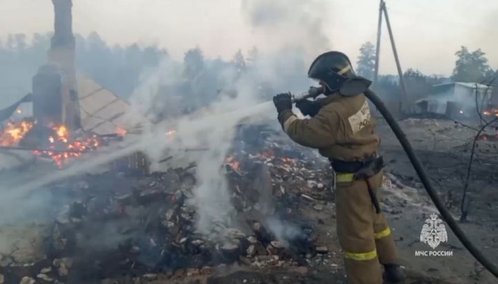 В селе Тихий Угол Тамбовского округа при пожаре погиб человек