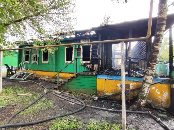 В Жердевском округе в пожаре погибла семейная пара
