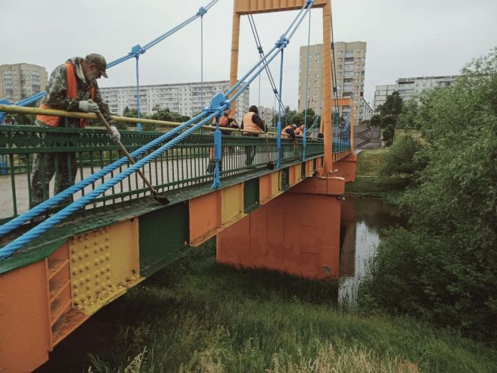 Мосты в Тамбове покрасят в голубой цвет 