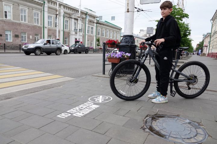 На тамбовских перекрестках появятся предупреждающие надписи и картинки